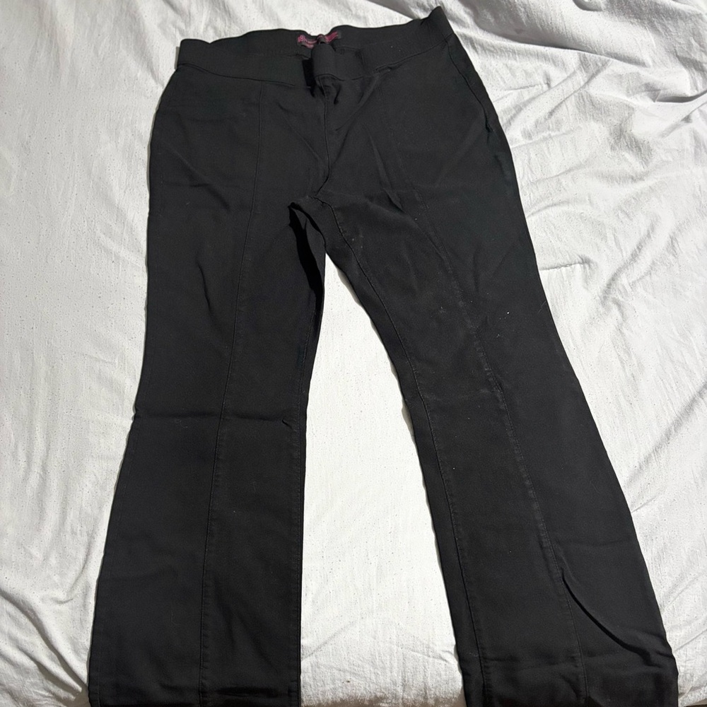 Black Flare Pants